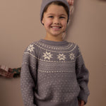Fair Isle Sweater (Slate)