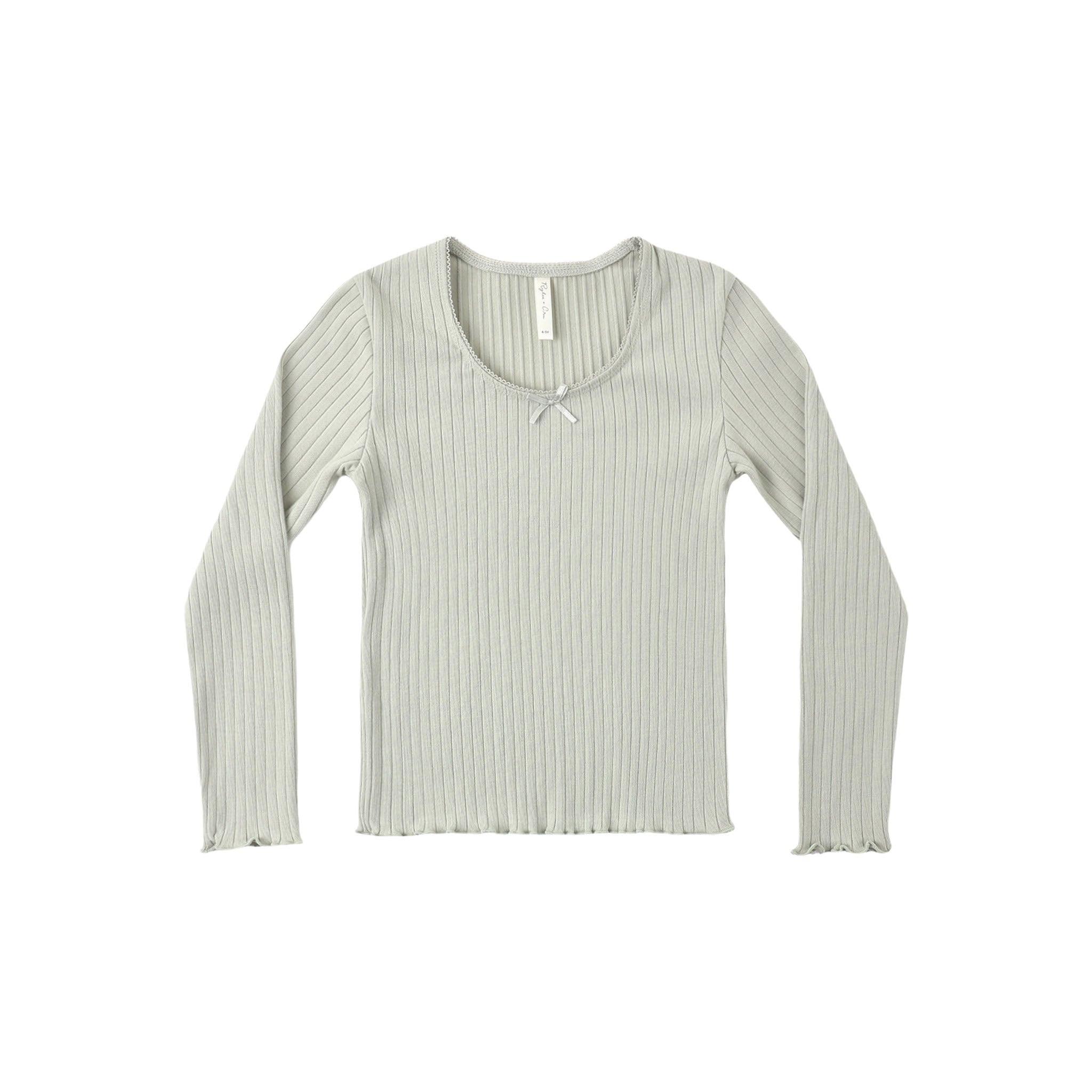 Ribbed Long Sleeve (Sage)