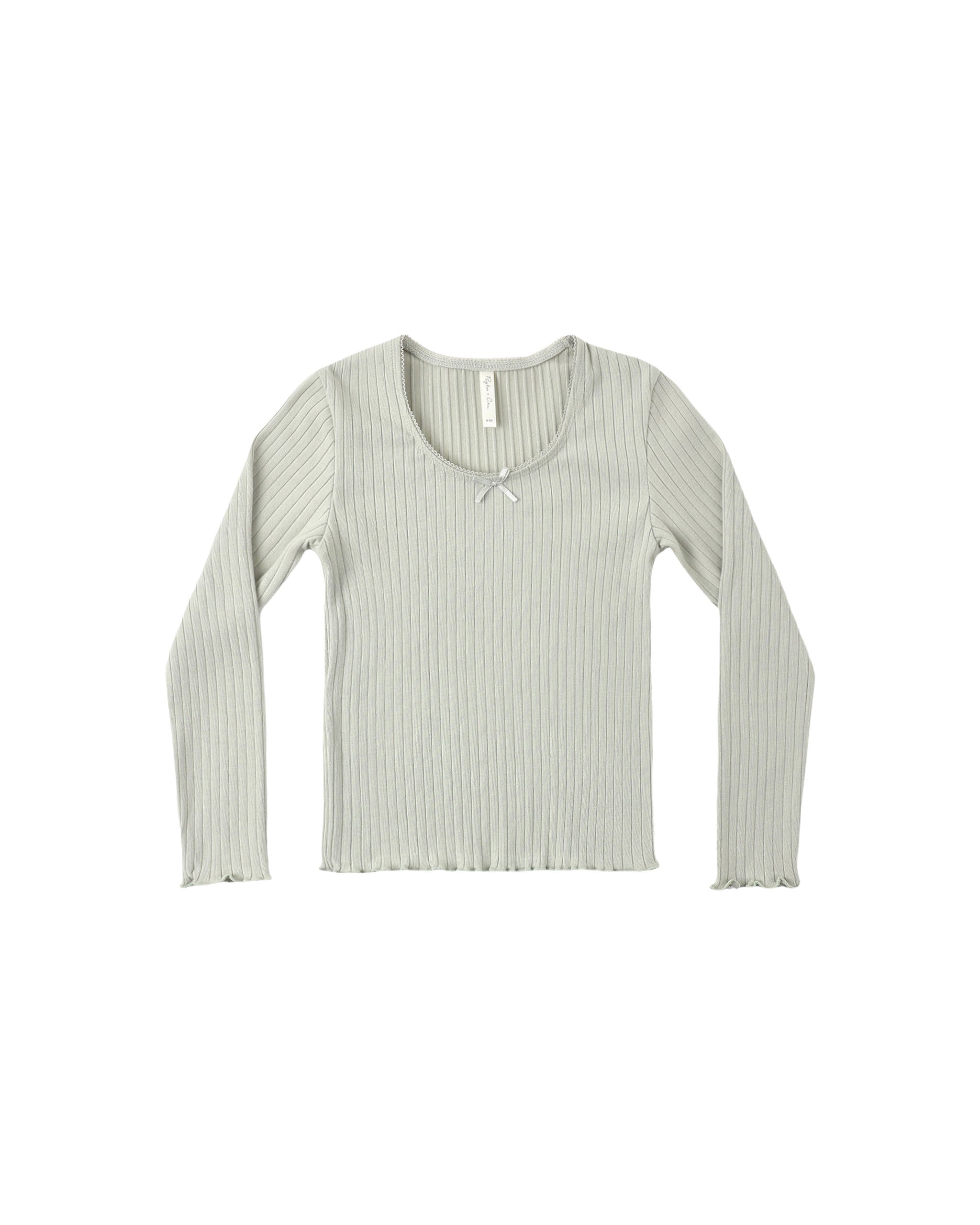 Ribbed Long Sleeve (Sage)