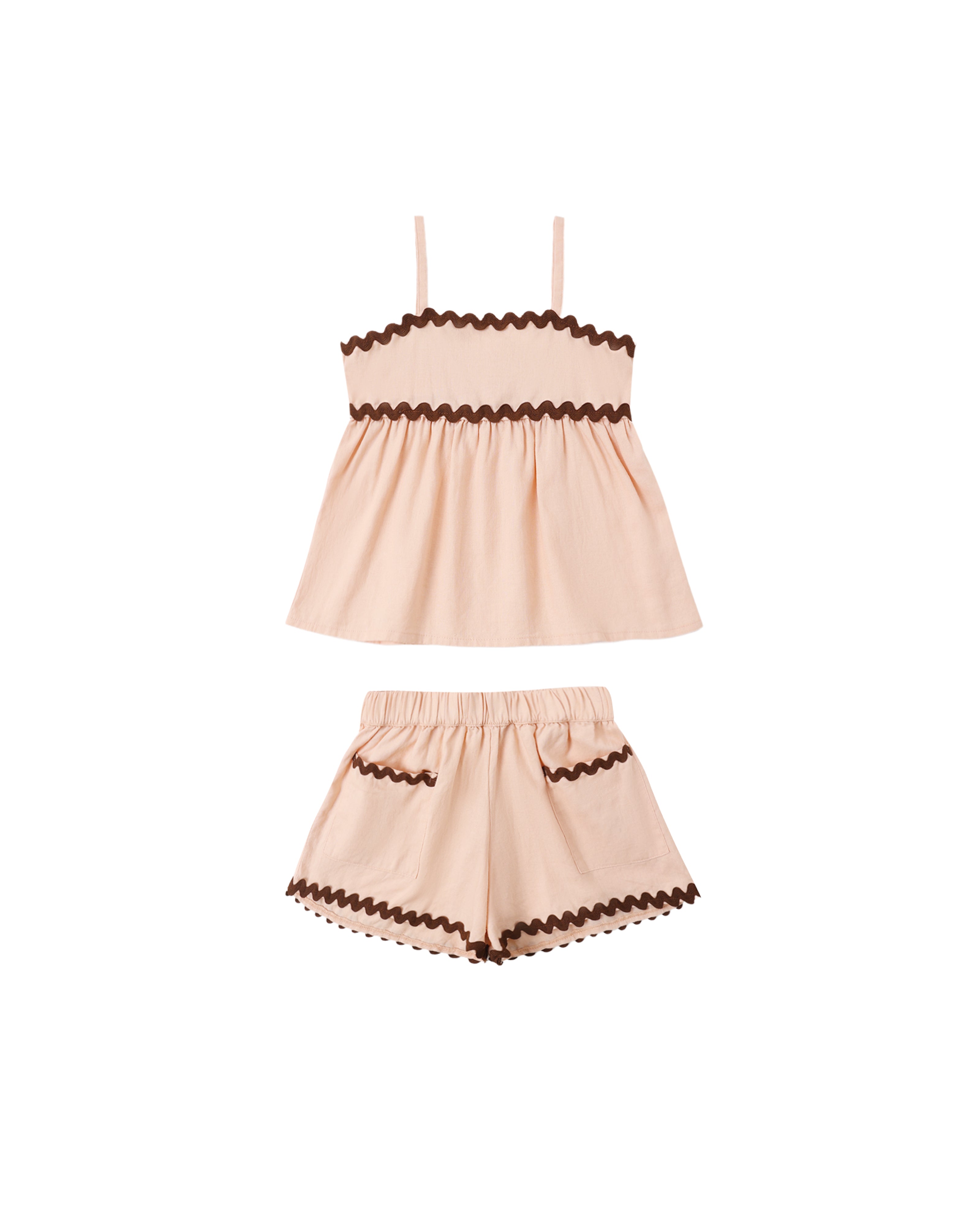 Ric Rac Set (Blush)