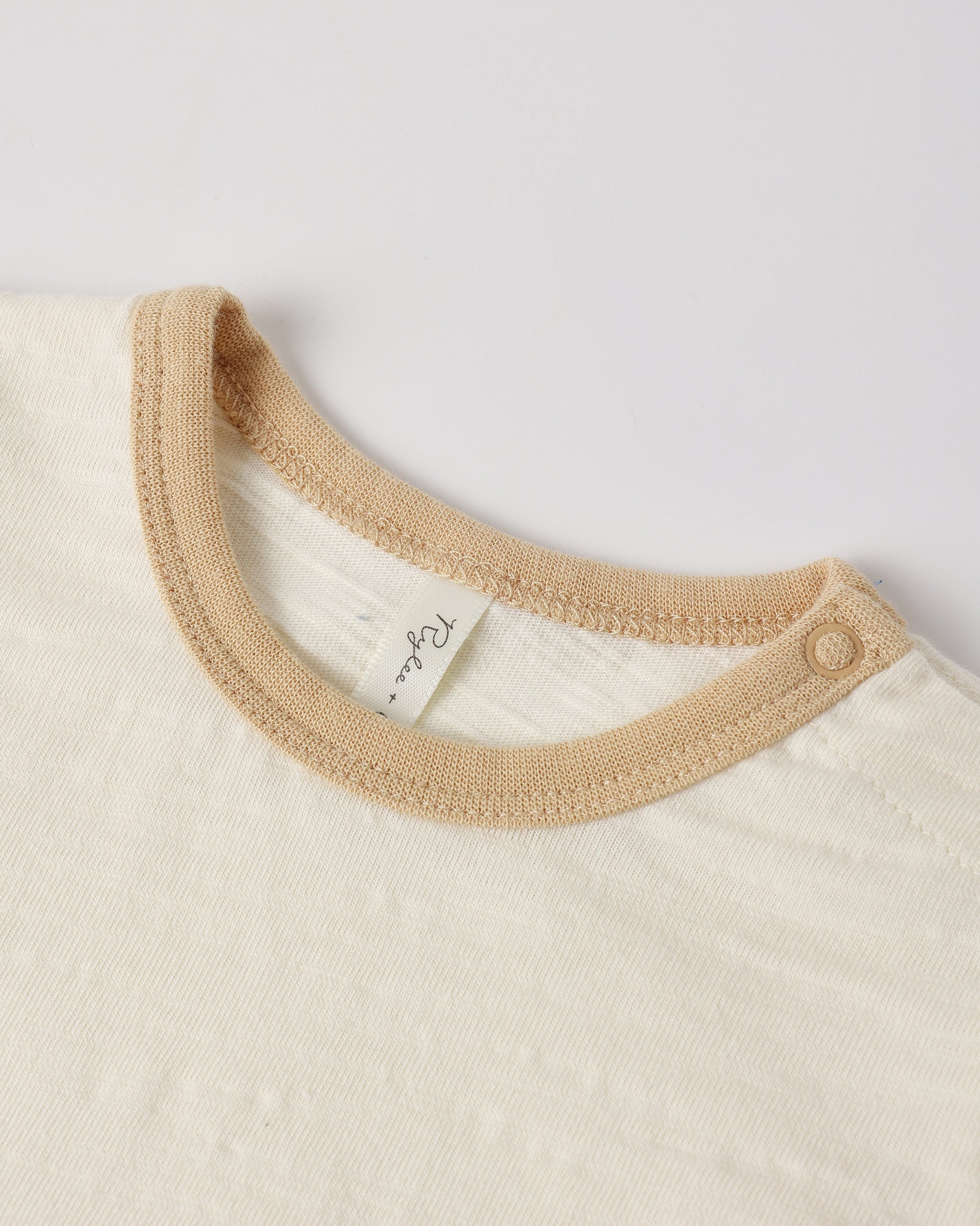 Ringer Bodysuit (Butterscotch)