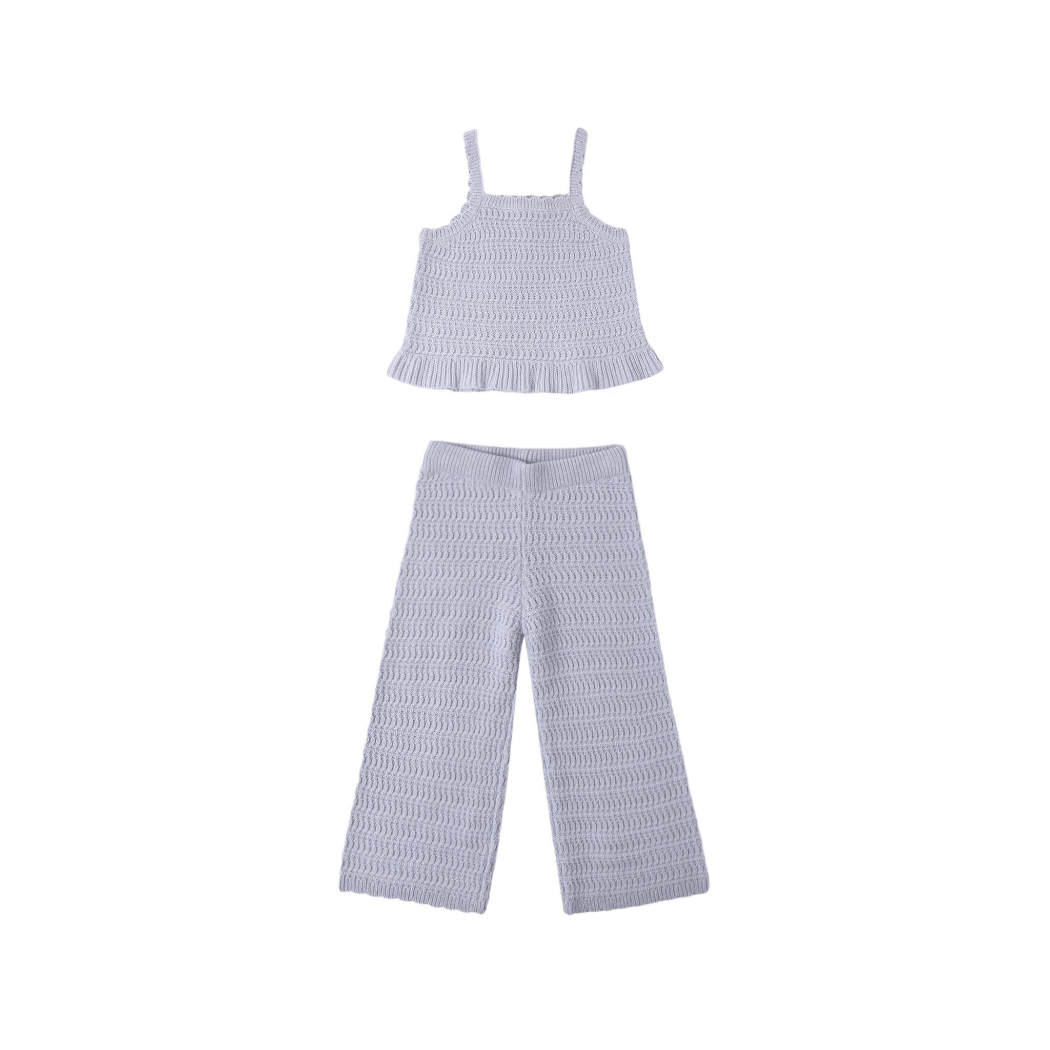 Mari Knit Set (Periwinkle)