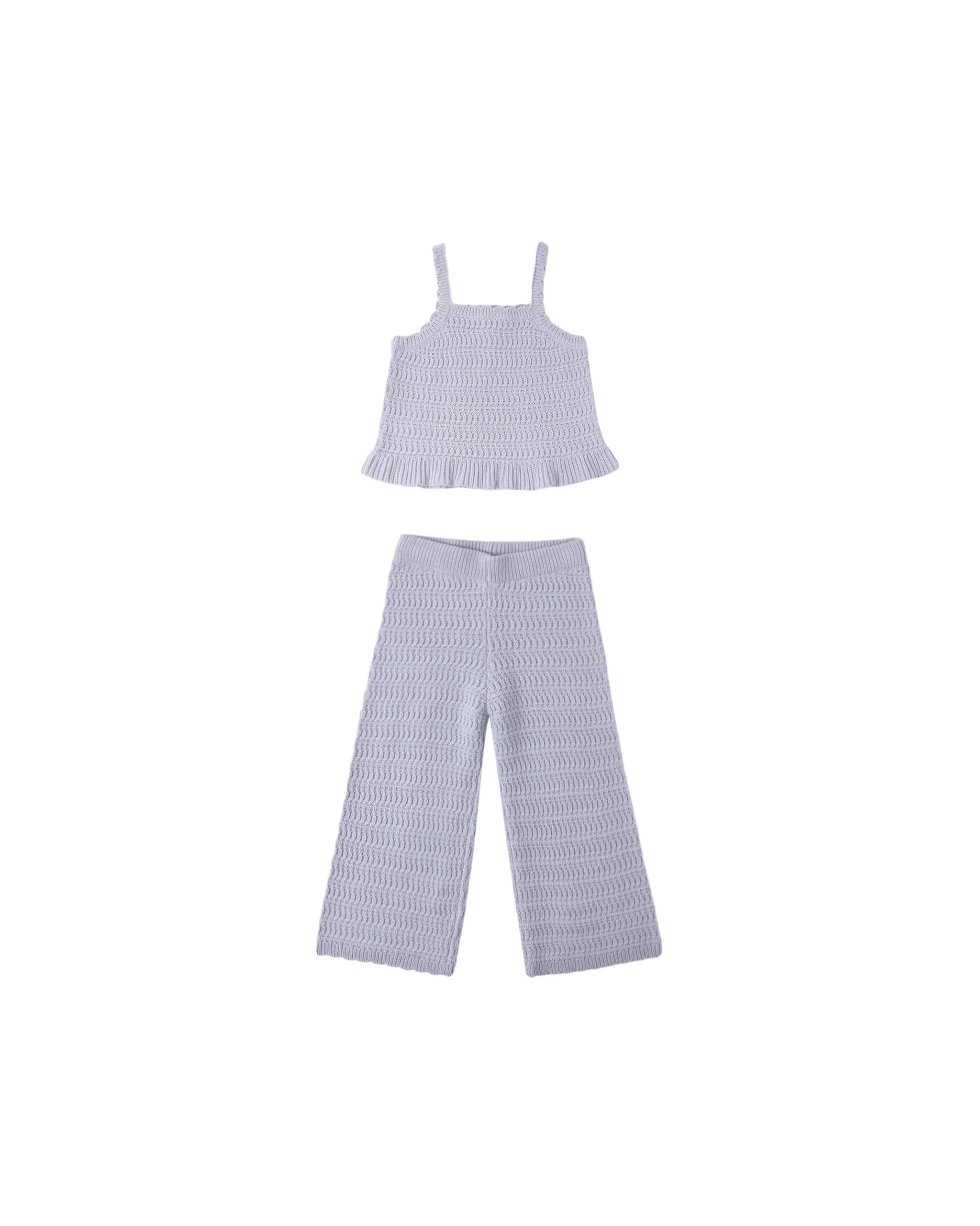 Mari Knit Set (Periwinkle)