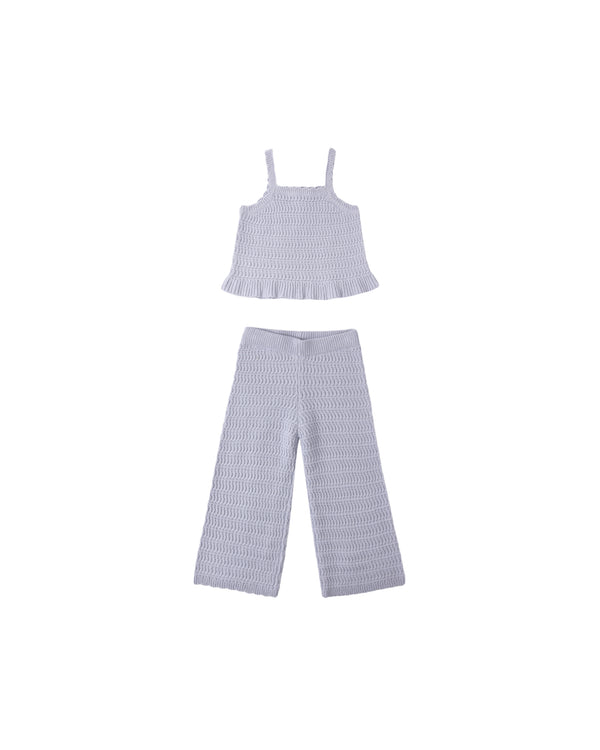 Mari Knit Set (Periwinkle)