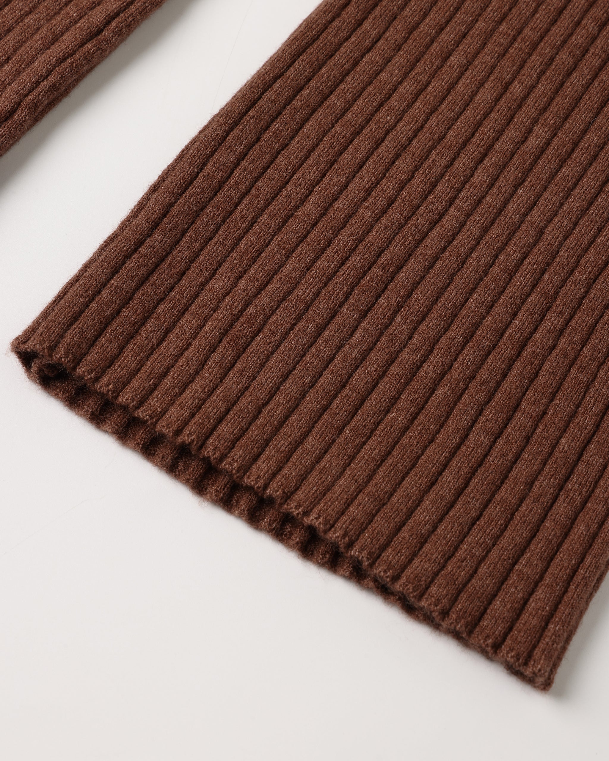 Flare Rib Knit Pant (Mulberry)