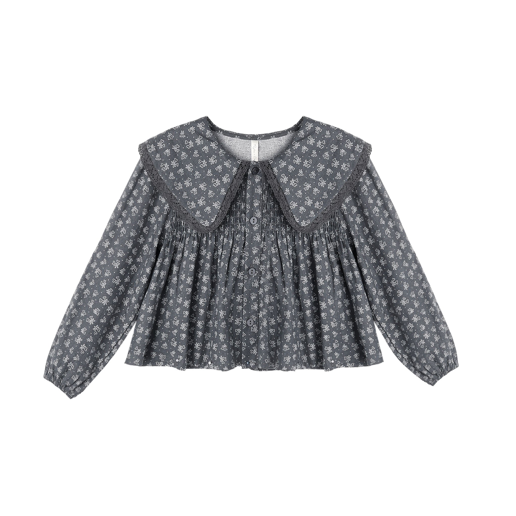 Fern Blouse (Heart Ditsy)