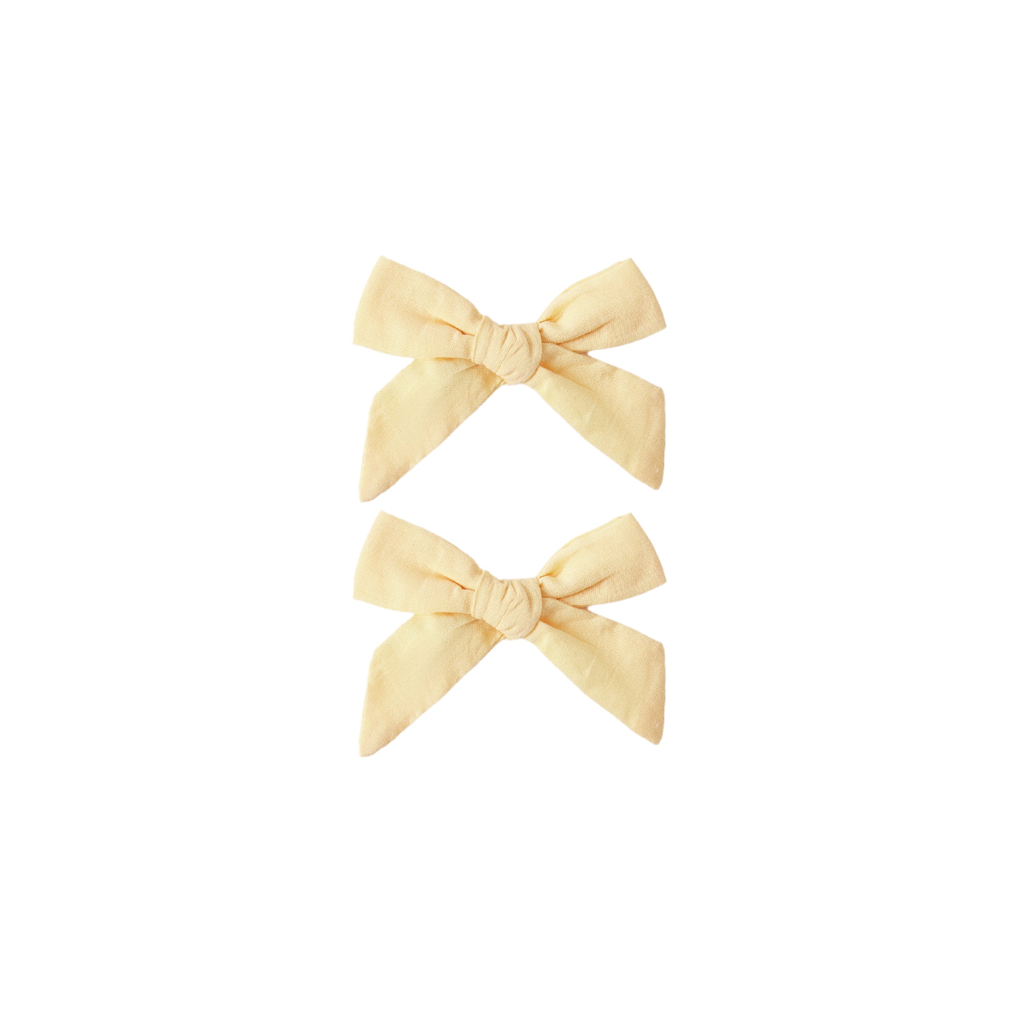 Set of 2 Bows (Lemon)