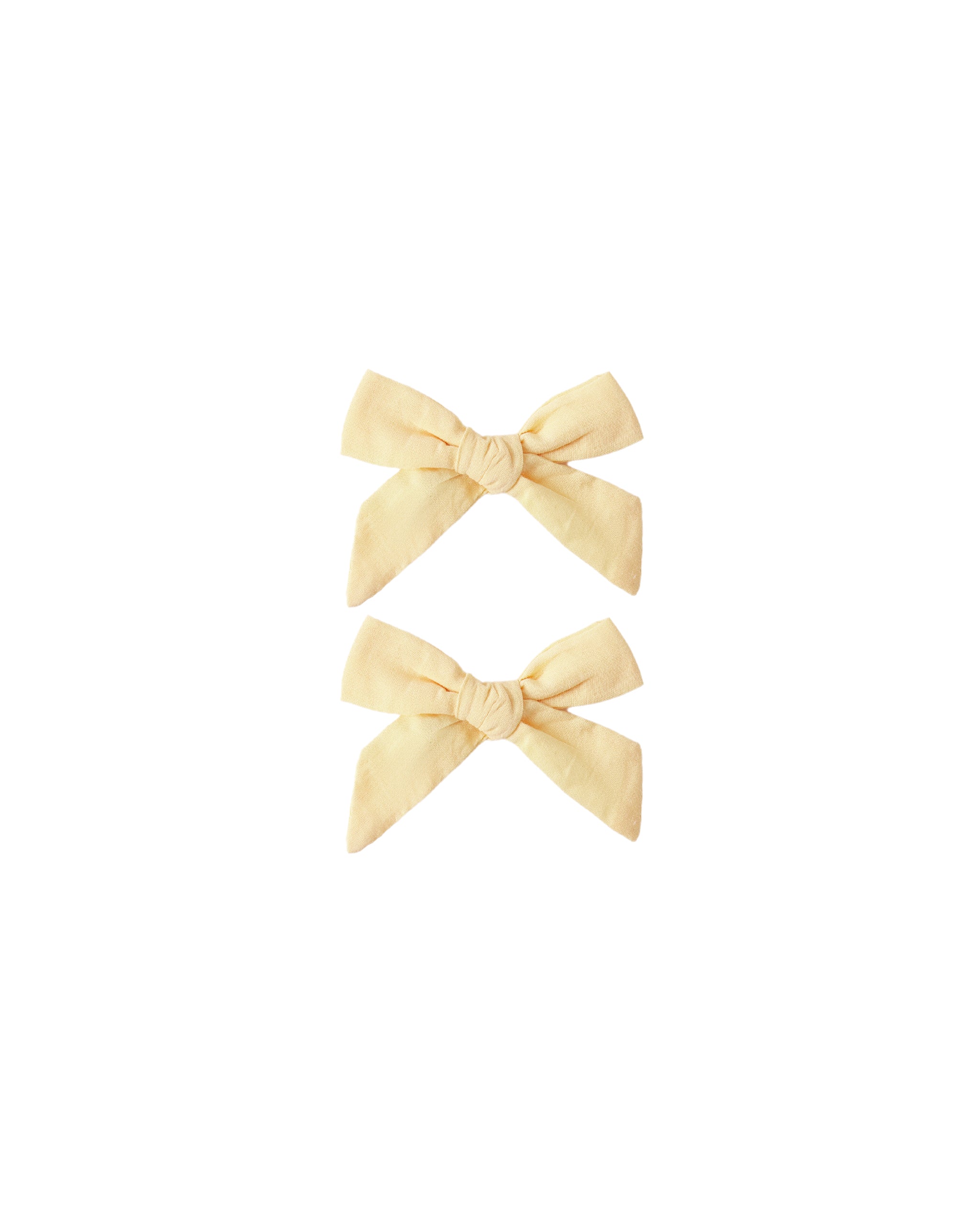 Set of 2 Bows (Lemon)