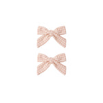 Set of 2 Bows (Petal Gingham)
