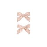 Set of 2 Bows (Petal Gingham)