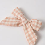 Set of 2 Bows (Petal Gingham)