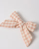 Set of 2 Bows (Petal Gingham)