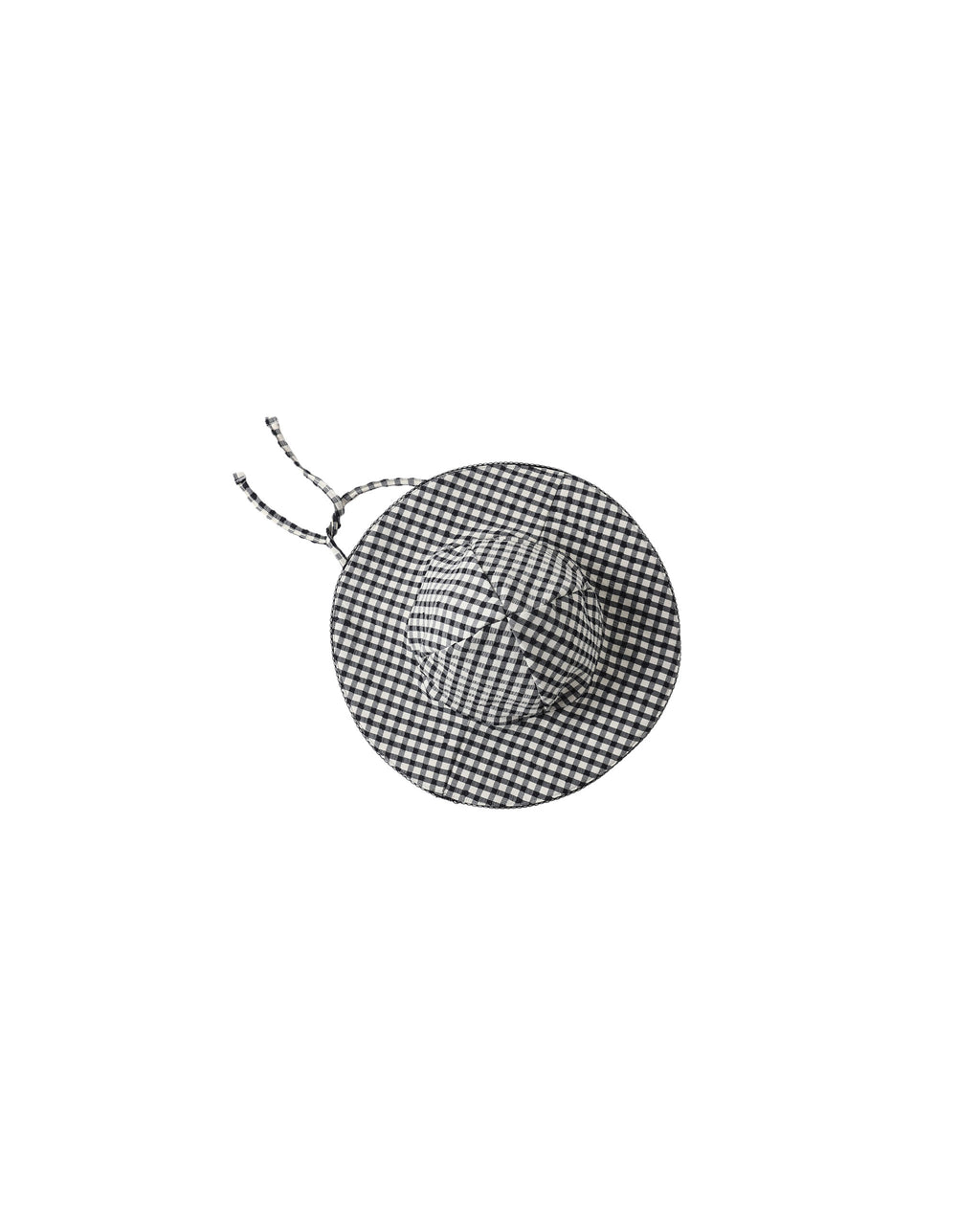 Swim Hat (Black Gingham)