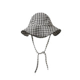 Swim Hat (Black Gingham)