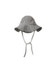 Swim Hat (Black Gingham)