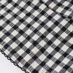 Swim Hat (Black Gingham)