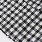 Swim Hat (Black Gingham)