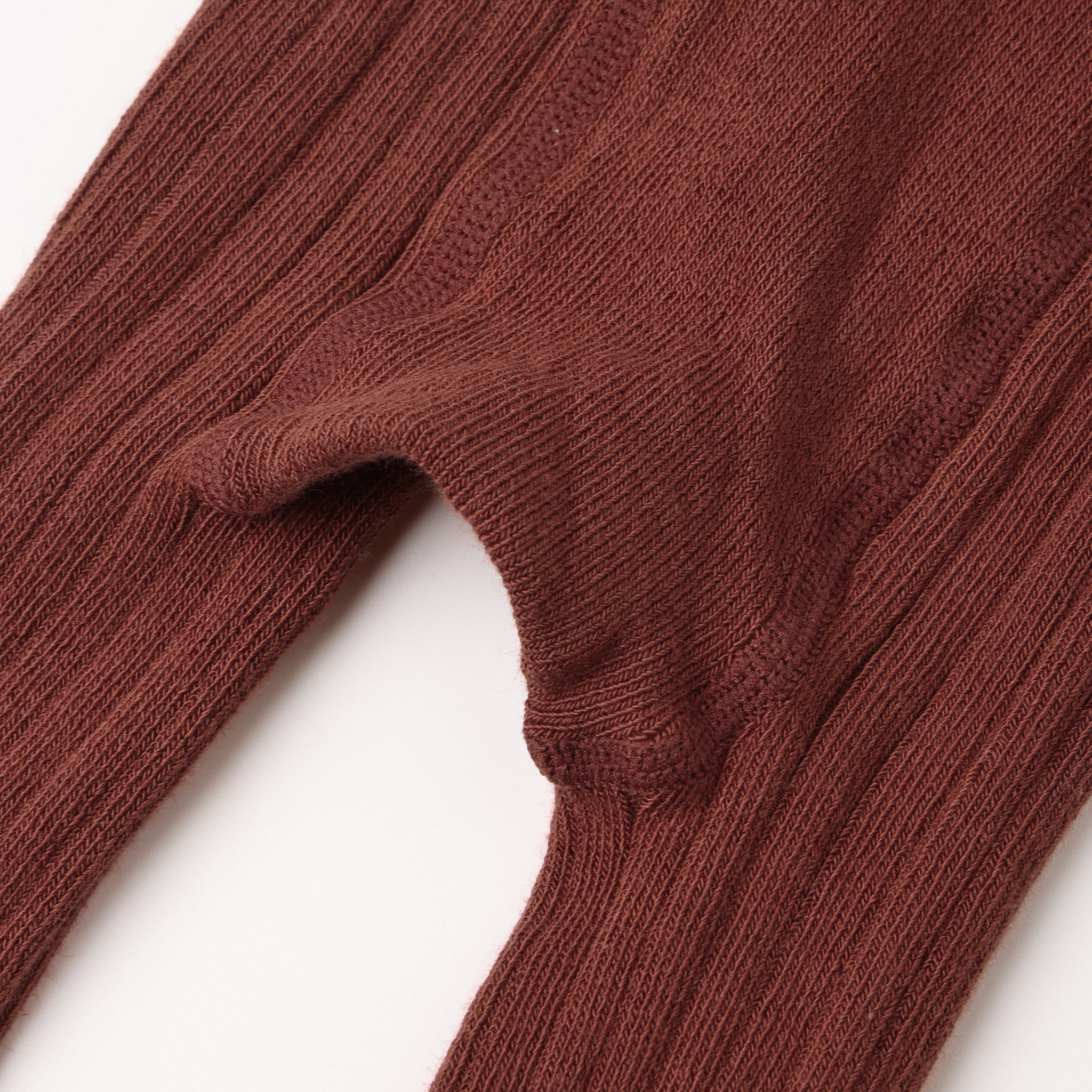 Ribbed Tights (Brick)