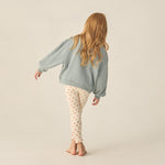 Ribbed Legging Set (Natural, Melon)