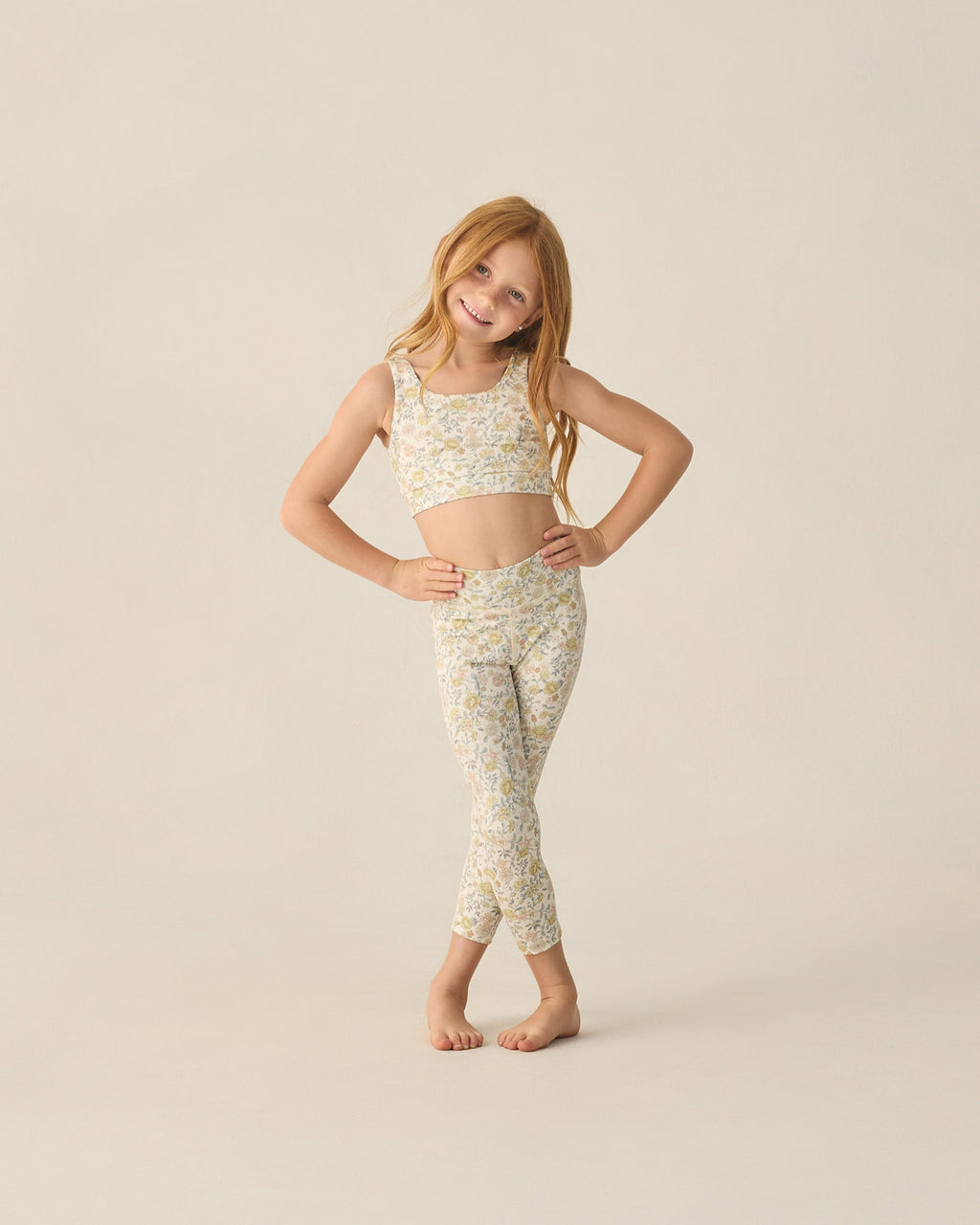 Basic Legging (Citron Bloom)