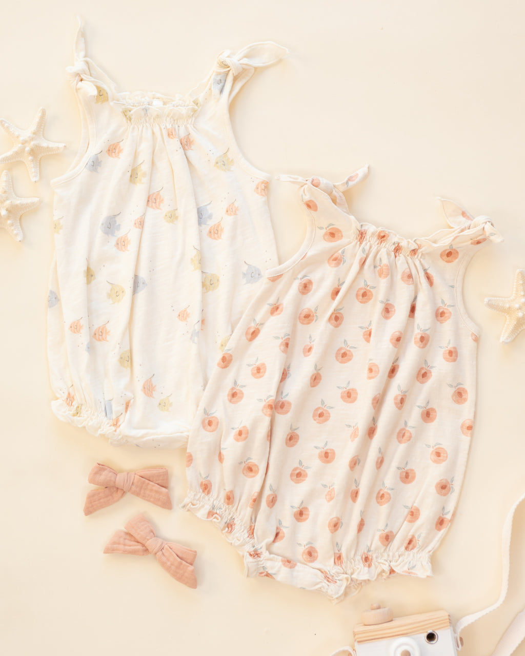 Shoulder Tie Bubble (Peaches)