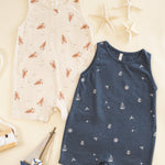 Sleeveless One-Piece (Lobster)