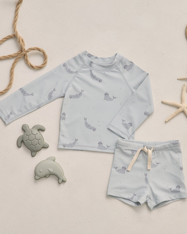 Boys Rashguard Set (Seals)