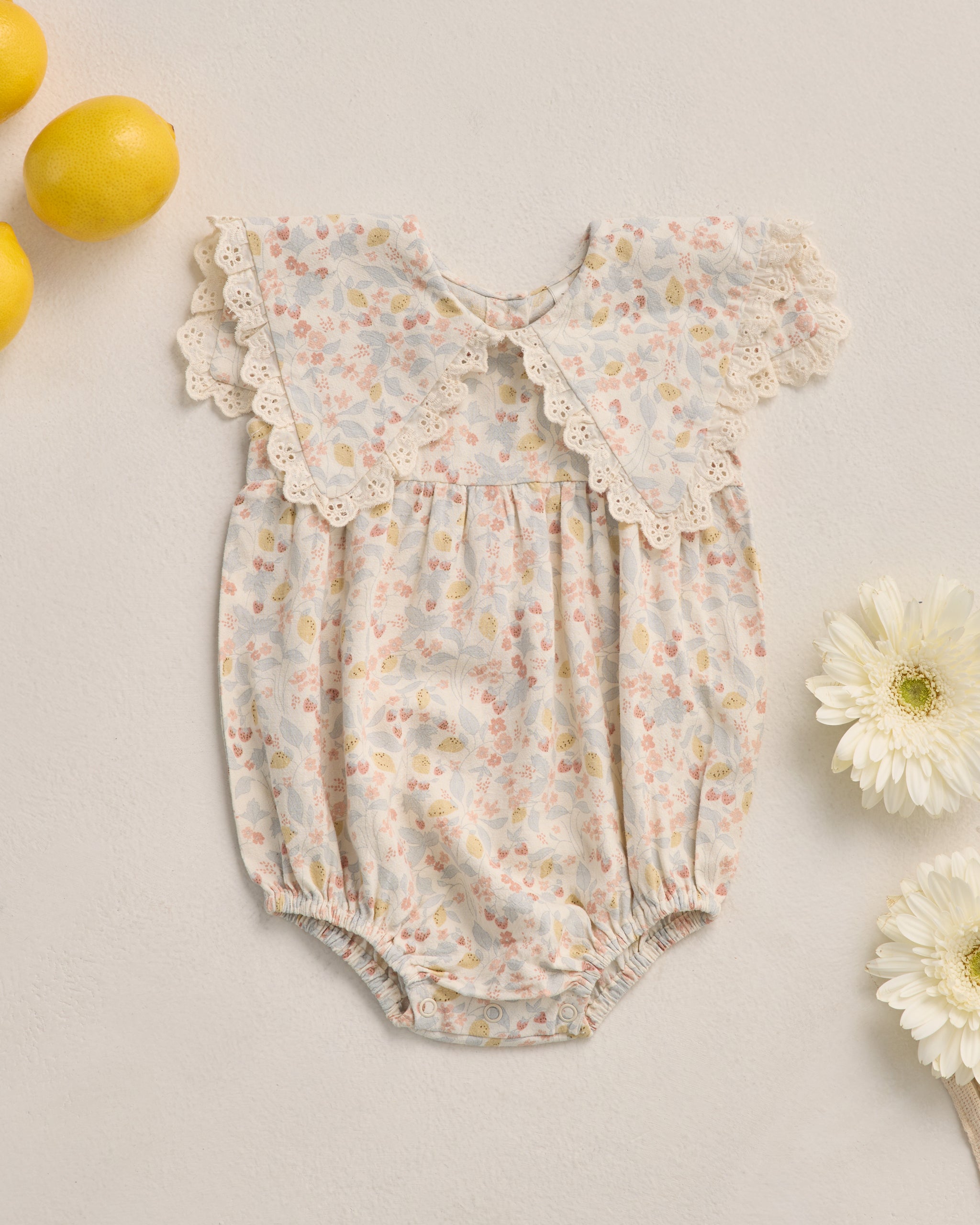 Porter Romper (Summer Garden)
