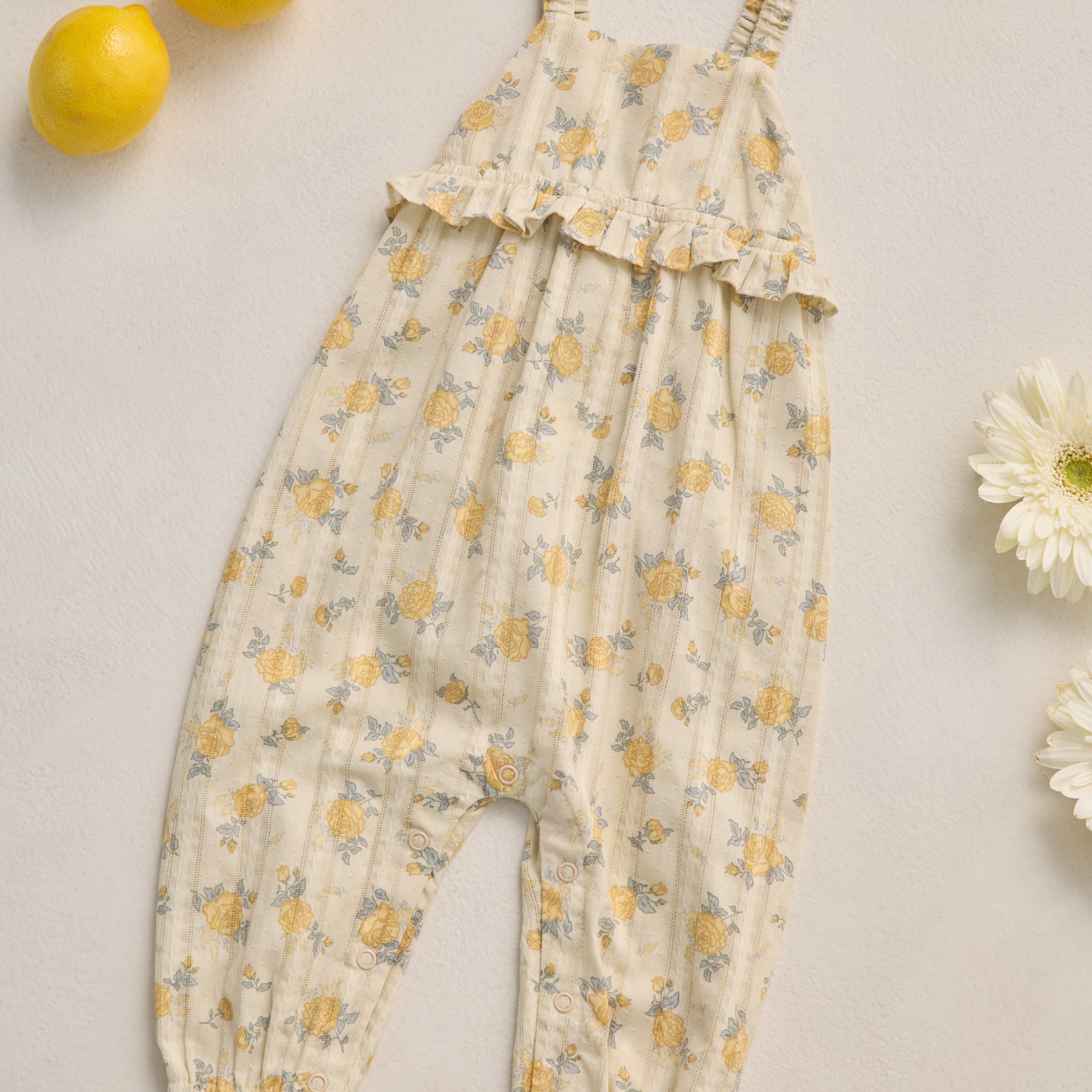 Kinsley Jumpsuit (Lemon Ditsy)