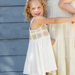 Crochet Sundress (Citron Daisy Check)