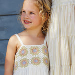 Crochet Sundress (Citron Daisy Check)