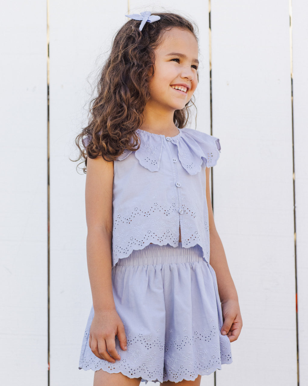 Remi Blouse (Periwinkle)