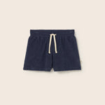 Soft Terry Cloth Shorts (Blue Melange)