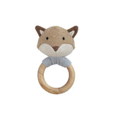 Fox Wood Rattle