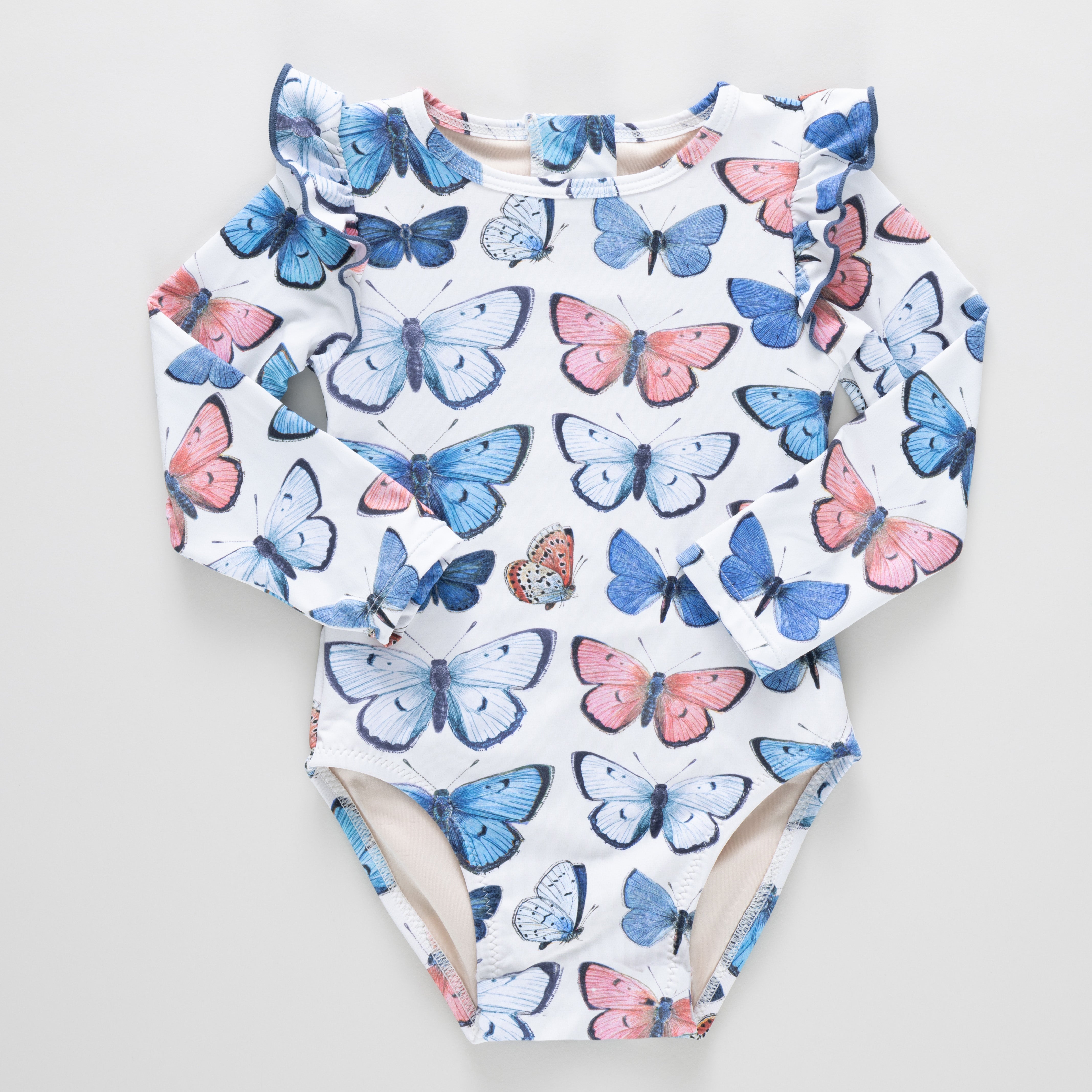 Baby Girls Rachel Suit (Vintage Butterflies)