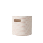 Printed Mini Storage Bin (Pin Dot Peony)