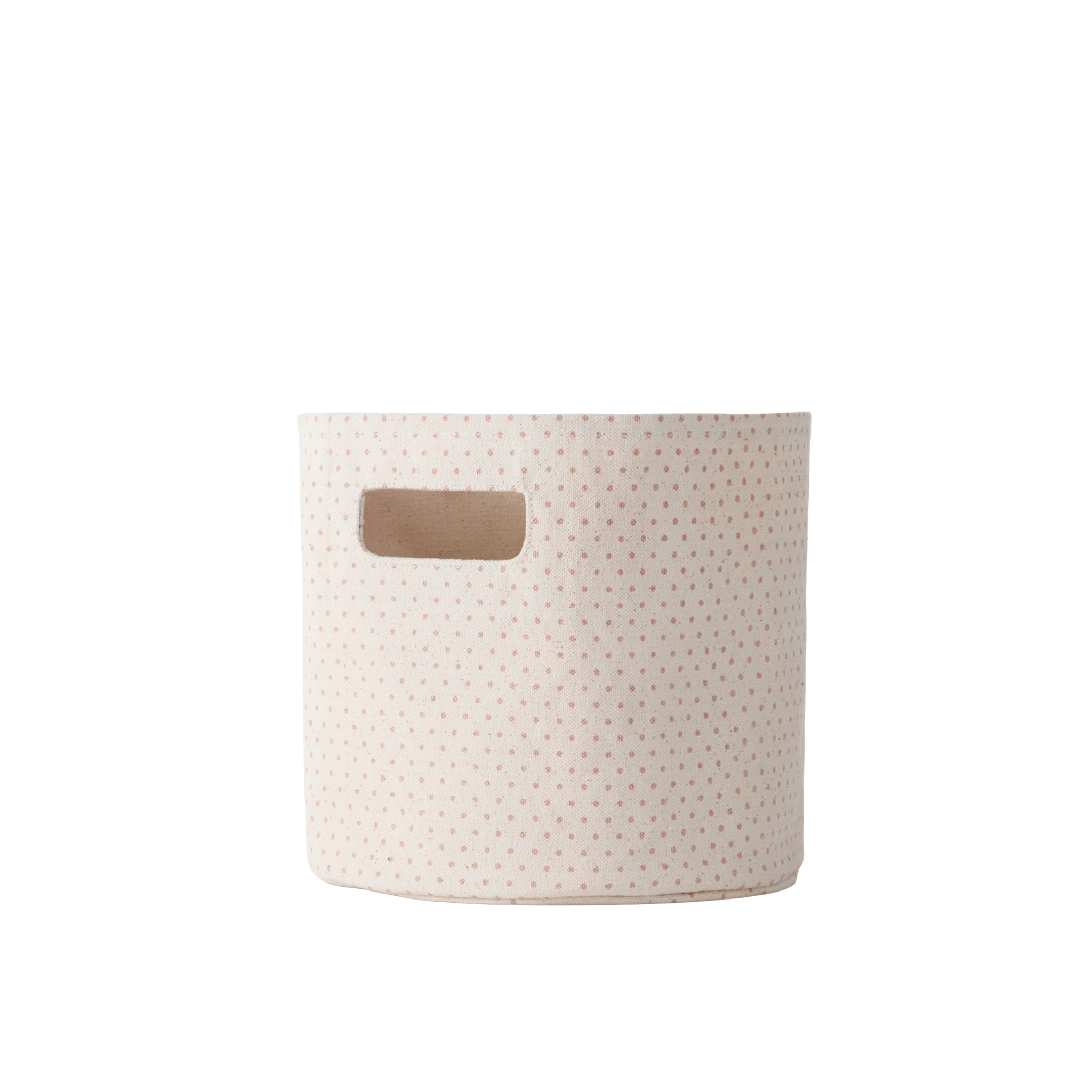 Printed Mini Storage Bin (Pin Dot Peony)