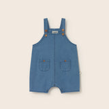 Chambray Denim Overalls (Blue)