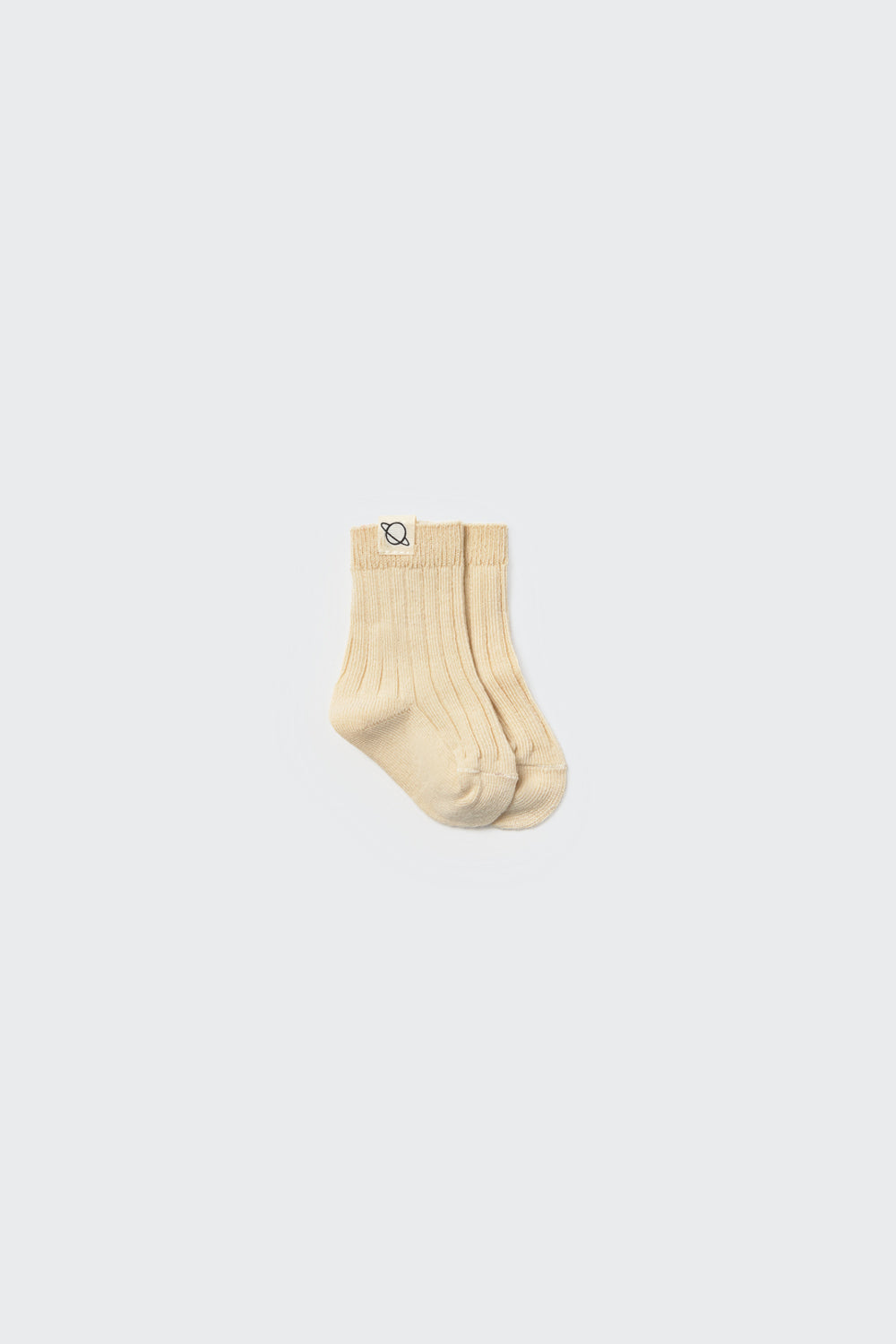 Warm Cotton Newborn Socks (Ecru)