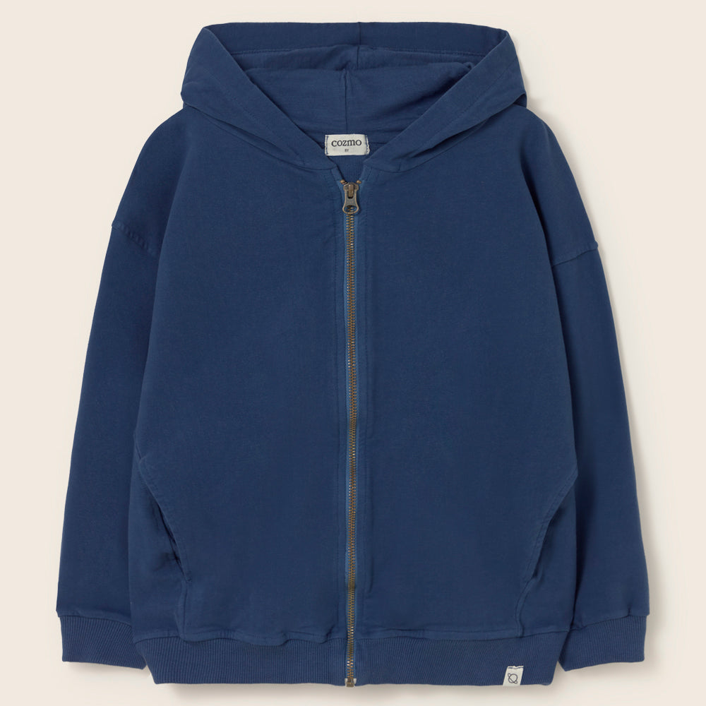 Soft Fleece Hoodie (Navy)