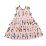 Girls Alyssa Dress (Pink Soft Serve)