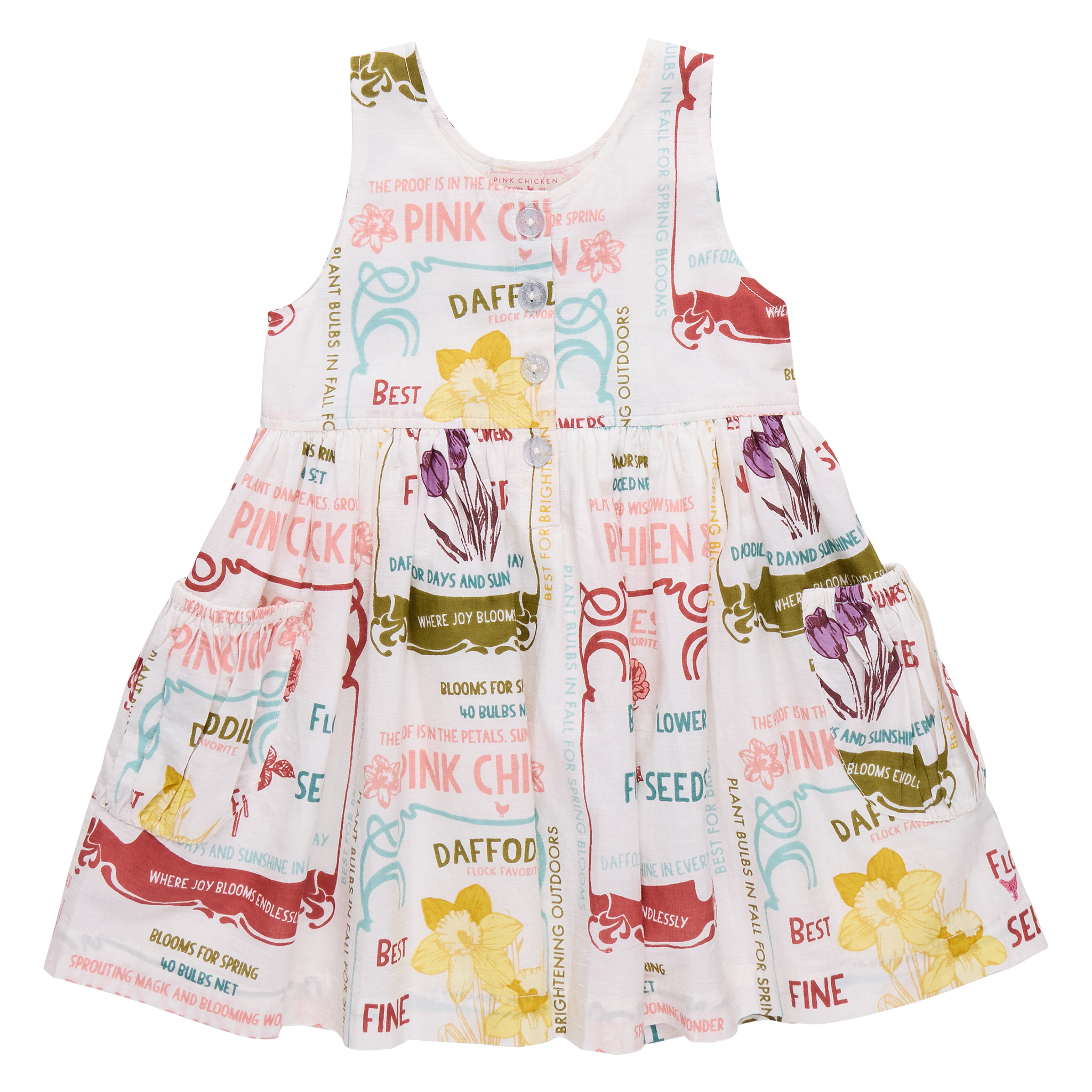 Girls Laura Dress (Flower Seeds)