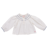 Girls Ava Top (Antique White)