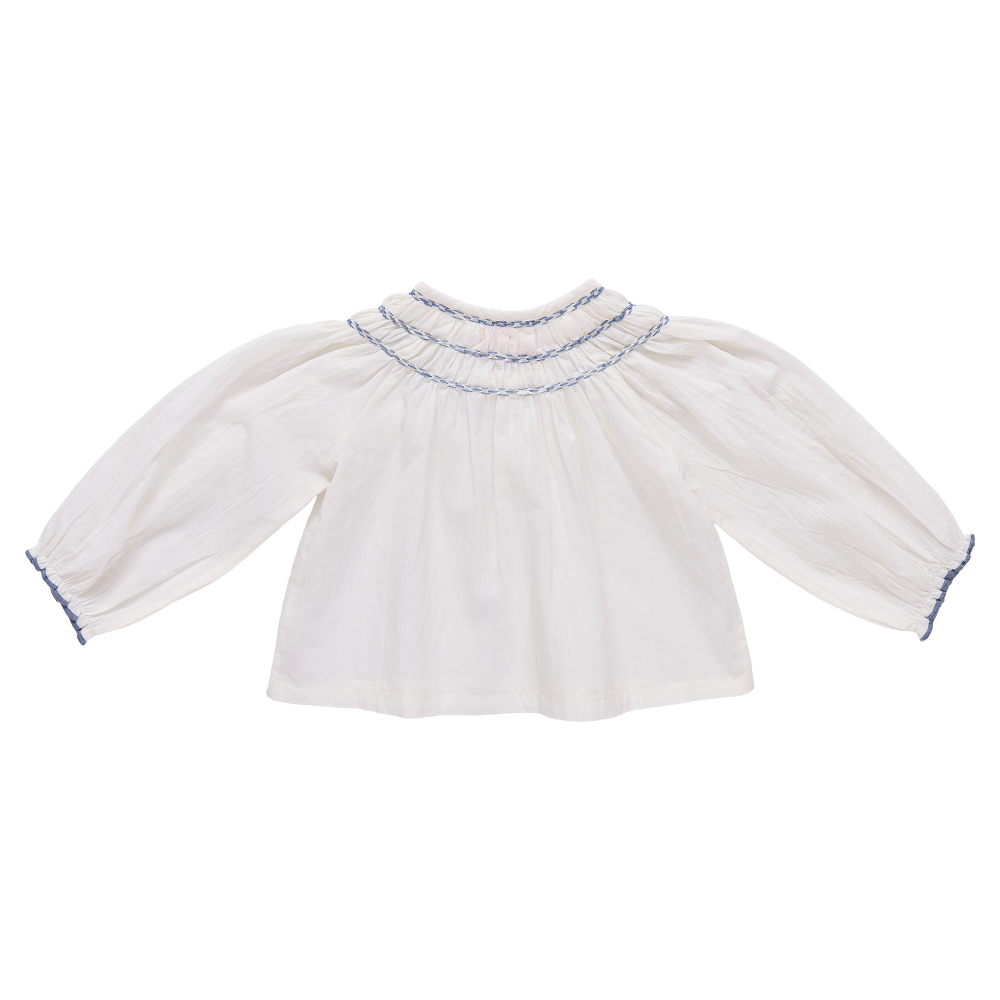 Girls Ava Top (Antique White)