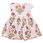 Girls Marisol Dress (Rose Dandelion)