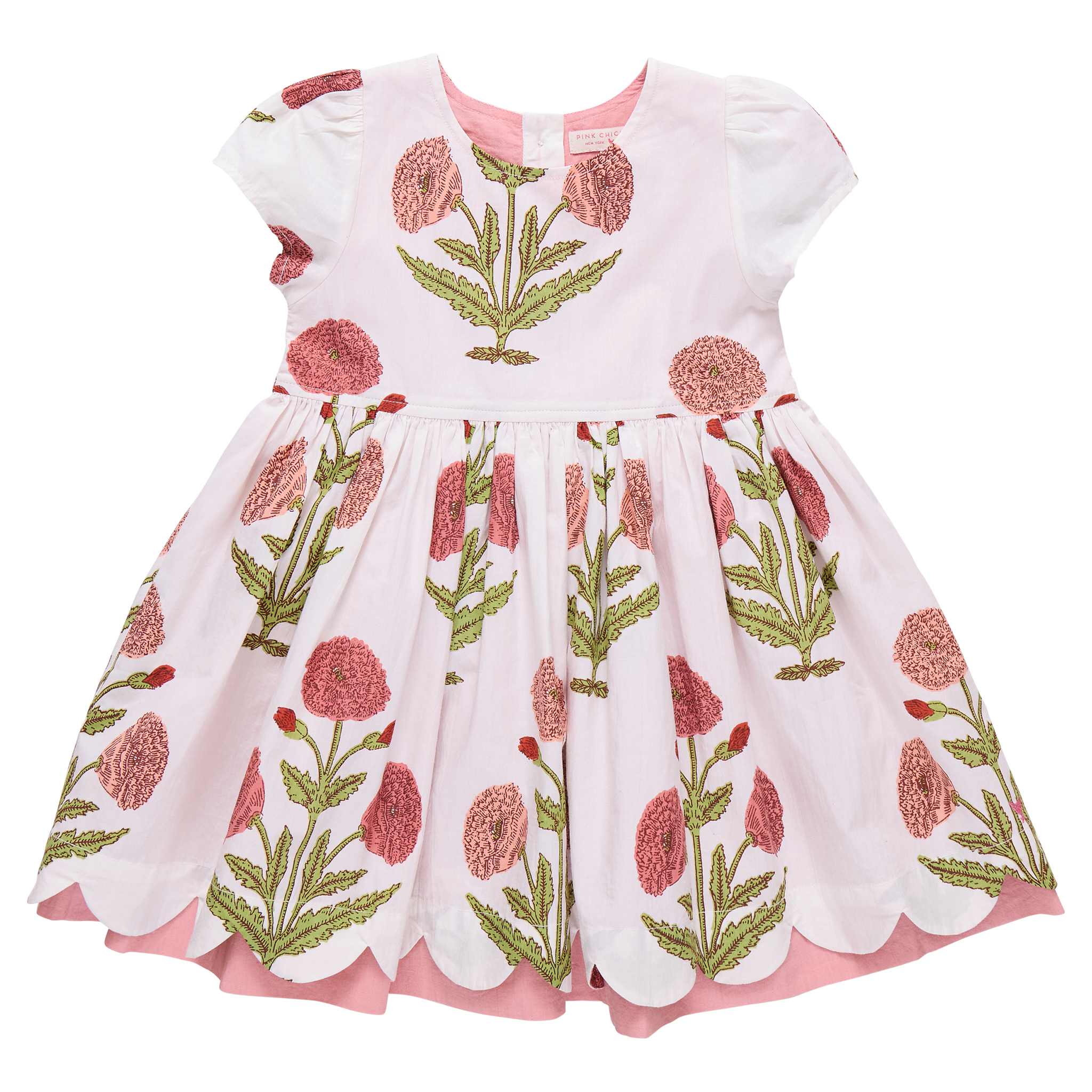 Girls Marisol Dress (Rose Dandelion)