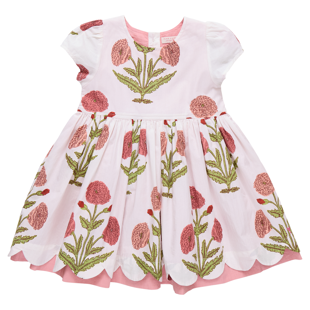 Girls Marisol Dress (Rose Dandelion)