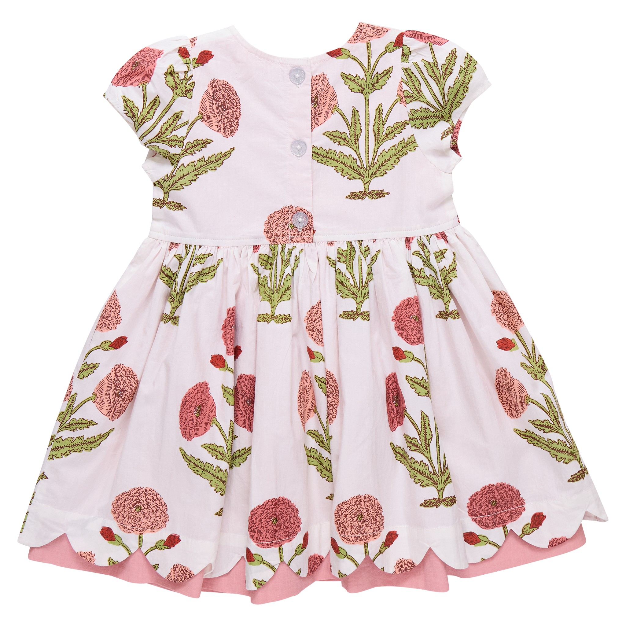 Girls Marisol Dress (Rose Dandelion)