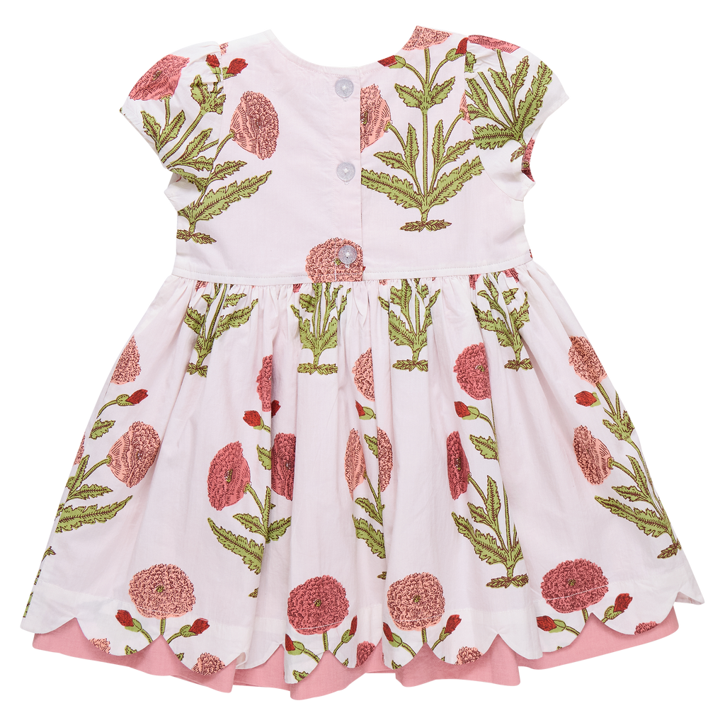 Girls Marisol Dress (Rose Dandelion)