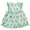 Girls Cynthia Dress (Kelly Green Eyelet)